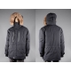 GEOFF ANDERSON - Bunda Usque Down Parka Pirate Black vel. 3XL