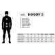 GEOFF ANDERSON - Bunda z mikro fleece Hoody 3 černá vel. L