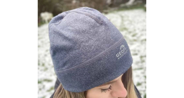 GEOFF ANDERSON - Čepice WizWool Beanie šedá