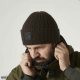 GEOFF ANDERSON - Čepice WizWool Njal Beanie hnědá