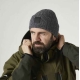 GEOFF ANDERSON - Čepice WizWool Njal Beanie šedá