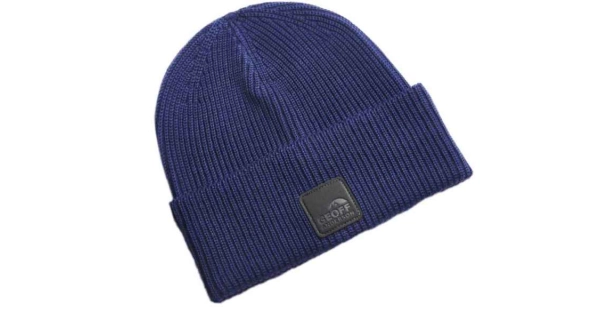 GEOFF ANDERSON - Čepice WizWool Roar Beanie modrá