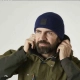 GEOFF ANDERSON - Čepice WizWool Roar Beanie modrá