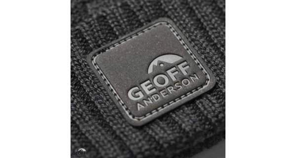 GEOFF ANDERSON - Čepice WizWool Ulf Beanie černá