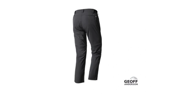 GEOFF ANDERSON - Kalhoty ZipZone Light černé vel. 4XL