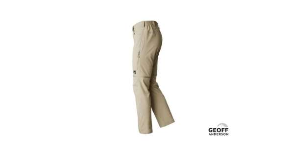 GEOFF ANDERSON - Kalhoty ZipZone Light písková vel. 2XL