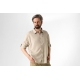 GEOFF ANDERSON - Košile s dlouhým rukávem Ezmar Light Khaki vel. 2XL