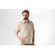 GEOFF ANDERSON - Košile s dlouhým rukávem Ezmar Light Khaki vel. 3XL