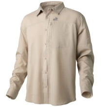 GEOFF ANDERSON - Košile s dlouhým rukávem Ezmar Light Khaki vel. XL