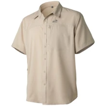GEOFF ANDERSON - Košile s krátkým rukávem Ezmar Light Khaki vel. XL