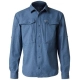 GEOFF ANDERSON - Košile Zulo II dlouhý rukáv modrá Vel. S