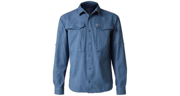 GEOFF ANDERSON - Košile Zulo II dlouhý rukáv modrá Vel. S