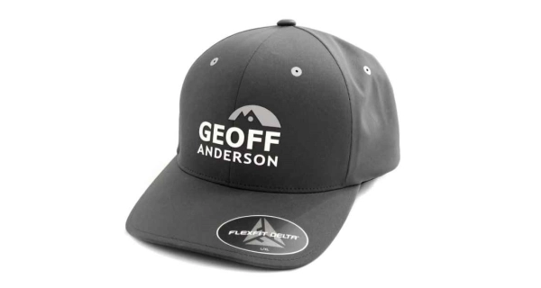 GEOFF ANDERSON - Kšiltovka FlexFit Delta šedá vel. L/XL