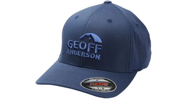 GEOFF ANDERSON - Kšiltovka FlexFit NU modrá vel. L/XL