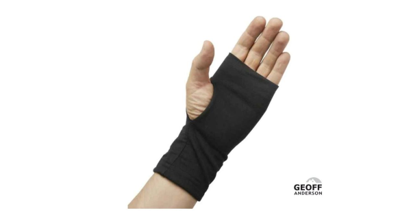 GEOFF ANDERSON - Manžetové rukavice CuFF Warmer Černé