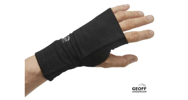 GEOFF ANDERSON - Manžetové rukavice CuFF Warmer Černé