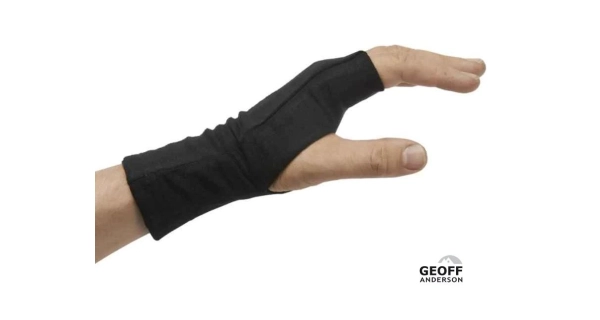 GEOFF ANDERSON - Manžetové rukavice CuFF Warmer Černé