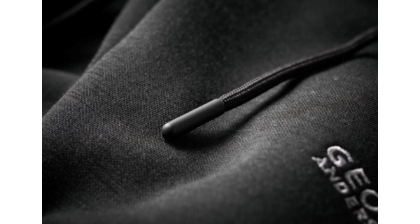 GEOFF ANDERSON - Mikina s kapucí WizWool 335 Černá vel. 4XL