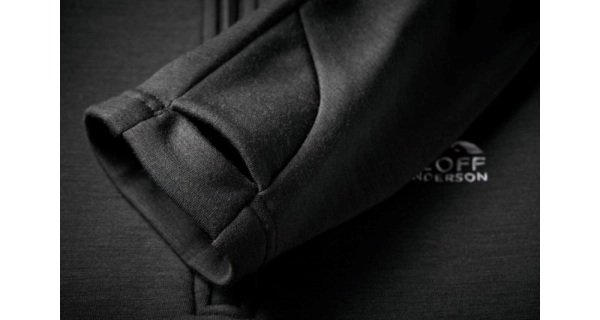 GEOFF ANDERSON - Mikina WizWool 335 Černá vel. 2XL