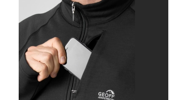 GEOFF ANDERSON - Mikina WizWool 335 Černá vel. 3XL