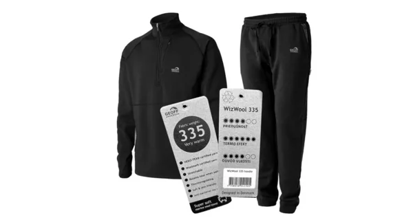 GEOFF ANDERSON - Mikina WizWool 335 + Teplákové kalhoty vel. 2XL