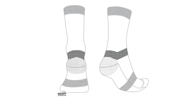 GEOFF ANDERSON - Ponožky WizWool Light Weight Šedé vel. 44-47