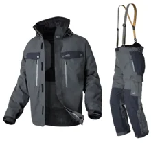 GEOFF ANDERSON - Set Bunda a kalhoty černé Dozer7 + Urus7 vel. 2XL