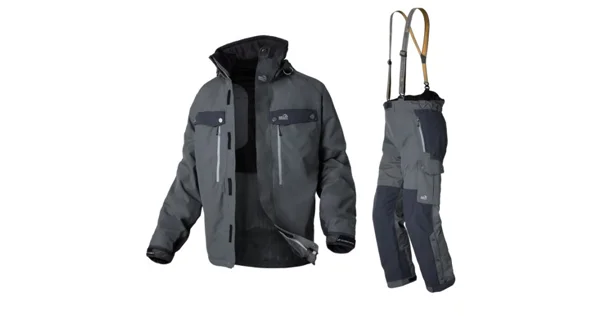 GEOFF ANDERSON - Set Bunda a kalhoty černé Dozer7 + Urus7 vel. 3XL