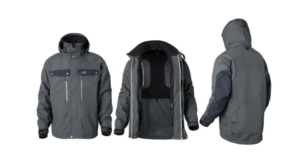 GEOFF ANDERSON - Set Bunda a kalhoty černé Dozer7 + Urus7 vel. 3XL