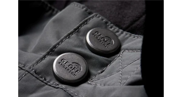 GEOFF ANDERSON - Set Bunda a kalhoty černé Dozer7 + Urus7 vel. 3XL