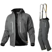 GEOFF ANDERSON - Set Bunda Dozer Light + Kalhoty Dozer Urus Light černé vel. 2XL