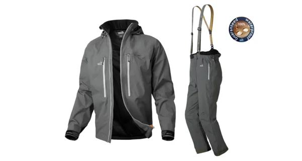 GEOFF ANDERSON - Set Bunda Dozer Light + Kalhoty Dozer Urus Light černé vel. L