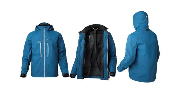 GEOFF ANDERSON - Set Bunda Dozer Light modrá + Kalhoty Urus Light černé vel. 2XL