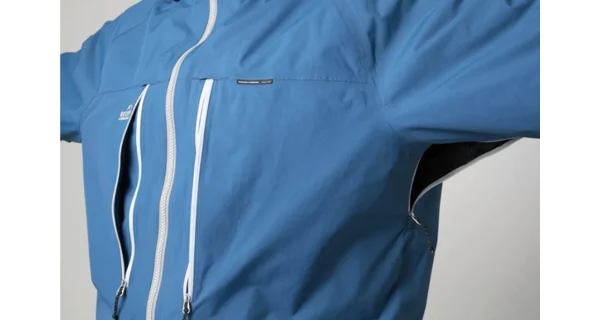 GEOFF ANDERSON - Set Bunda Dozer Light modrá + Kalhoty Urus Light černé vel. 2XL