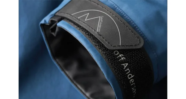 GEOFF ANDERSON - Set Bunda Dozer Light modrá + Kalhoty Urus Light černé vel. XL