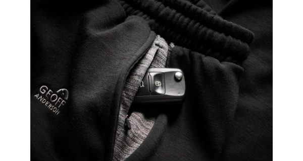 GEOFF ANDERSON - Tepláky WizWool 335 Černé vel. 4XL