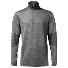 GEOFF ANDERSON - Thermo triko s dlouhým rukávem WizWool 210 Šedé vel. 4XL