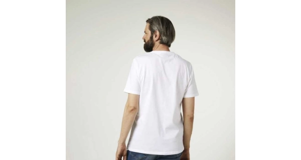GEOFF ANDERSON - Tričko Organic Tee Bílé vel. 3XL