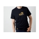 GEOFF ANDERSON - Tričko Organic Tee Black Orange Logo vel. 4XL