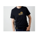 GEOFF ANDERSON - Tričko Organic Tee Black Orange Logo vel. M