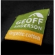 GEOFF ANDERSON - Tričko Organic Tee Černé vel. L
