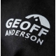 GEOFF ANDERSON - Tričko Organic Tee Černé vel. L