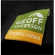 GEOFF ANDERSON - Tričko Organic Tee Černé vel. M