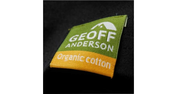 GEOFF ANDERSON - Tričko Organic Tee Černé vel. M