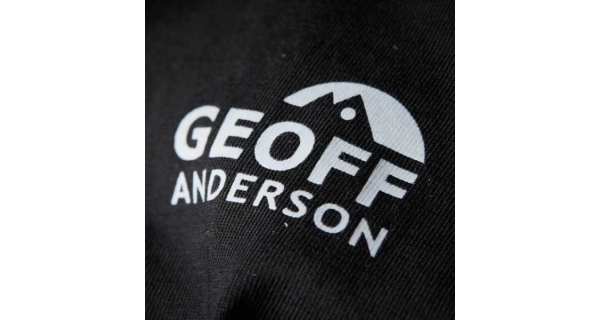 GEOFF ANDERSON - Tričko Organic Tee Černé vel. M