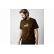 GEOFF ANDERSON - Tričko Organic Tee leaf oranž logo vel. 4XL