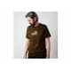 GEOFF ANDERSON - Tričko Organic Tee leaf oranž logo vel. XL