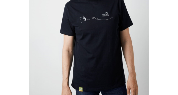 GEOFF ANDERSON - Tričko Organic Tee Pollution Black vel. 4XL