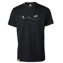 GEOFF ANDERSON - Tričko Organic Tee Pollution Black vel. M