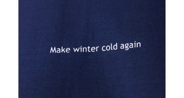 GEOFF ANDERSON - Tričko Organic Tee Winter Navi Blue vel. 4XL